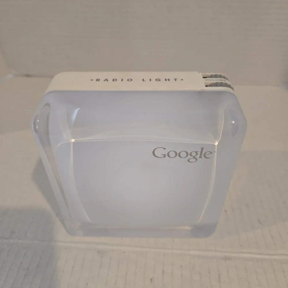 Google Mood Light Am/fm‎ Radio 2004. Working. Collectible. Rare